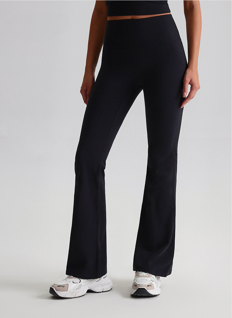 Ultimate Seamless Flare Yoga Pants -Black