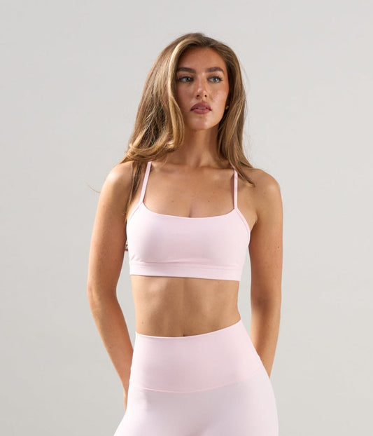 Ultimate Flex Cross Back Bra - Pink