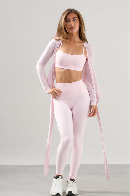 Ultimate Flex Cross Back Bra - Pink