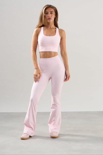 Flex Hold Crop Bra - Pink