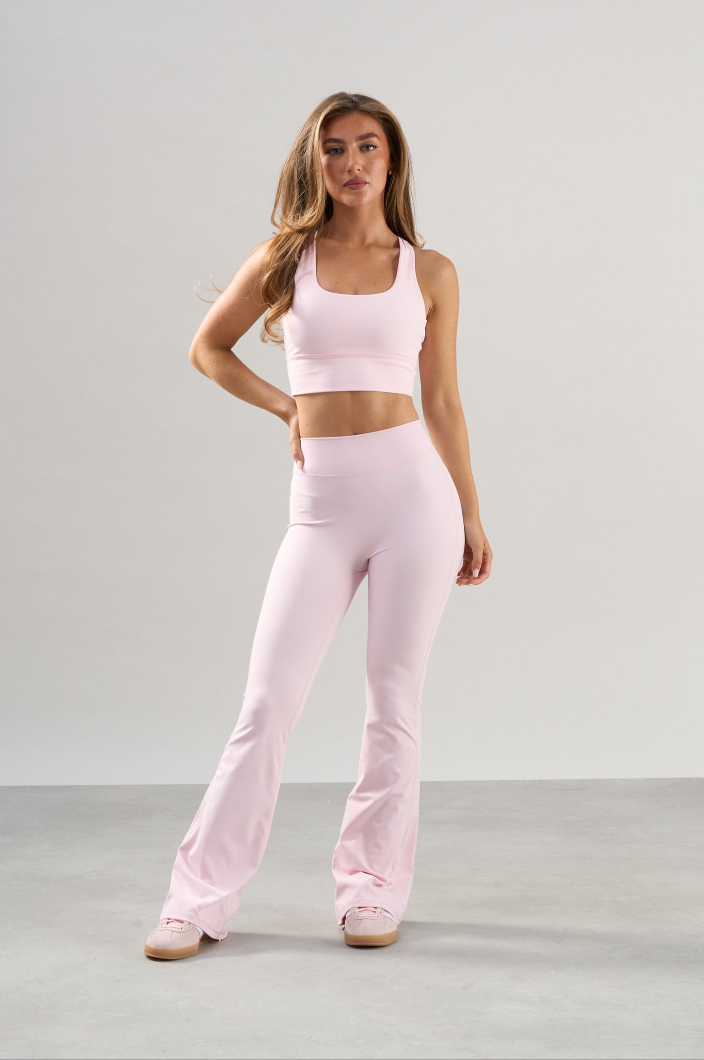 Utimate Flare Yoga Pants - Ice Pink