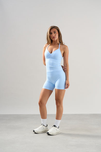 Sculpt Seamless Vest Tank -Blue
