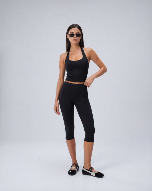 Ultimate Seamless Capri leggings  - Black