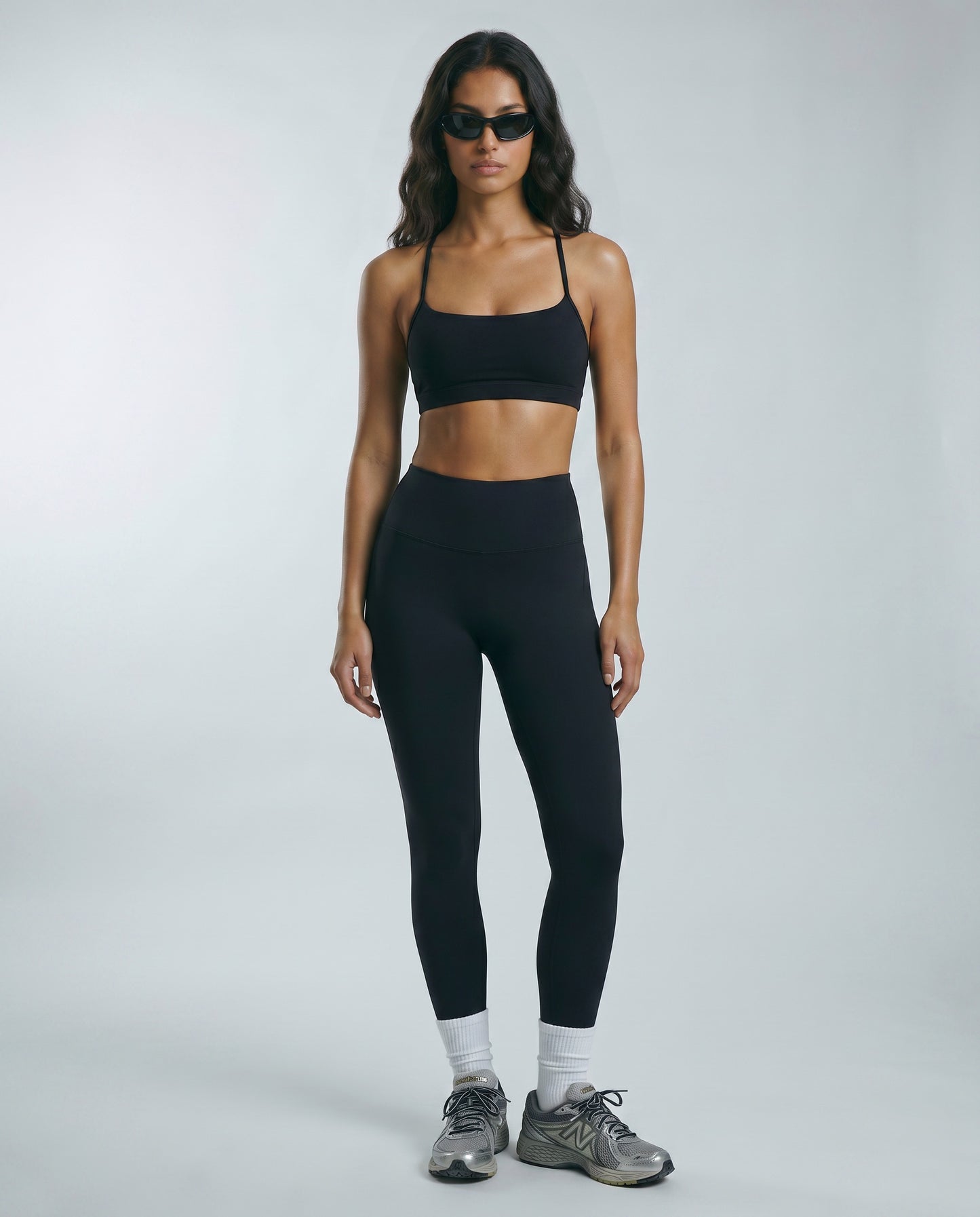 Ultimate Flex Cross Back Bra - Black